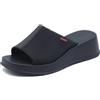 Zaxy Grendene 18630 Essencial Tam Black Sandali per Donna in Gomma con Zeppa Alta (Taglia 37)