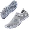 Josaywin Scarpe da Immersione Scarpe da Acqua Uomo Scarpe Estive da Passeggio Asciugatura Rapida Traspirante Antiscivolo Rete Scarpe da Trekking per Bagno Spiaggia Mare 48EU