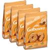 Generico 4X Galbusera Riso su Riso Biscotti con Cereali e Mandorle Croccanti per Colazione, Merenda e Pausa Dolce, con Farina di Riso, Fiocchi d'Avena e Mais Integrale 290g