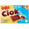 CAIYA Oro Ciok Biscotto Snack con Tavoletta di Cioccolato Latte 250gr