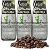 El Gusto by Tertulia Brugge El Gusto Espresso - Pack da 3 x 250g Caffè in Grani Intenso - 100% Arabica Costa Rica - Tostatura Scura Artigianale - Crema Ricca e Note di Cioccolato