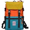 DuDu Zaino Multicolore Unisex Outdoor in Nylon - Zaino da Viaggio, Trekking, Scuola, Escursionismo - Ampia Capacità 20-37L, Porta PC 15,6, Design Vintage con Chiusura a Clip - Waterproof