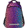 Mnsruu Zaino tartaruga per studenti, ragazzi, ragazze, oceano, tartaruga e stella marina, zaino scuola, zaino da viaggio, Multicolore 5, Taglia unica, Casual