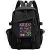 Generisch Mengmiao K-Katseye Zaino Casual Unisex per Scuola e Viaggio, Zaino Scolastico Coreano Impermeabile con Scomparto per Laptop e Molteplici Tasche, 42*29*13 CM, Rucksack