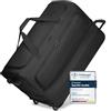 REDOLZ Duffle Essentials Wheeled Duffle Exp. XL Black