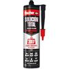 fischer - Soluzione totale professionale 300 kg | Colla forte | Adesivo e sigillante MS Polimero | Uso interno ed esterno | Verniciabile e resistente agli urti | 290 ml | Nero