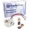 Trade-Shop - Supporto per carbone motore, con 2 spazzole di carbone, compatibile con Makita BHR200SAE BHR240 BHR240Z DHR164 DHR165 BHR162 BHR162RFE BCS550 BCS550Z