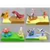 TOMY Pokemon AG Mini Field Figure 4 set completo Charizard Venusaur Blastoise