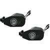 HWBZDPZQD For Ford Mustang 2013-2022 LED Pozzanghera laterale Laser-Specchietto retrovisore Pozzanghera Luci di benvenuto con logo di cortesia