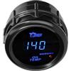 LKRXW Indicatore della Temperatura dell'olio per Auto 52mm Olio Temperatura Manometro Con Sensore 12V Blu Luce Digitali Olio Termometro Strumenti Calibro Liquido Misuratore