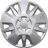 RYELDOM Copricerchi 15 Pollici per Fiat Ducato dal 2015, Set 4 Coppe Ruota in Nylon Flessibile Resistenti, Copricerchi Auto 15, Made in Italy