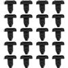 SG Store 51711928946 - Set di 40 clip di rivestimento per parabrezza e corrimano, compatibili con serie 5, serie 7 E32 E34 Z1, clip di fissaggio in plastica