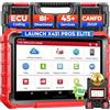 LAUNCH X431 Pros Elite OBD2 Auto Diagnostica, Codifica ECU, Bidirezionale Diagnosi del sistema Auto in Italiano, 45+ Servizi, CANFD&DOIP, 2 Anni di Aggiornamento