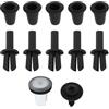 LT Easiyl 12 Pezzi Kit Di Fissaggio Con Clip E Viti Per Finiture Laterali Del Parabrezza Da LR106494 Compatibile Con Land Rover Range Rover Evoque