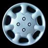 Rixto Kit di 4 copricerchi compatibili con PEUGEOT 206/306 / 406/806 / Ranch/Partner/Bipper - diametro 15