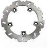 Konerstone Dischi Freno Posteriore per Suzuki AN BURGMAN 250 1998-2002/400 1999-2002 Accessori di Ricambio Moto Argento AN250 AN400 98 99 2000 2001