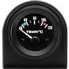 LKRXW Indicatore della Temperatura dell'acqua per Auto 52mm Acqua Temperatura Manometro Con Sensore 12V Bianco Luce Puntatore Acqua Termometro Calibro Strumenti Misuratore Celsius