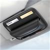 Bebochoi Organizzatore per Alette Parasole Auto, Porta Occhiali Auto, Organizzatore per Alette Parasole in Pelle per Auto, Clip Portaocchiali per Visiera Auto, Accessori Interni Occhiali da Sole