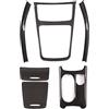 DIYUCAR 6pcs ABS In Fibra di Carbonio Stile Car Center Console Pannello Trim Adesivi Per Benz CLA GLA Classe A W117 X156 W176 A180 2014-2018 RHD