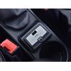 autoCOVR Copertura In Acciaio per Alfa_Romeo MITO - 1 Pezzo USB AUX Targa Inox Metallo Spazzolato Interni Fatto Su Misura Decorazioni Tuning Accessori