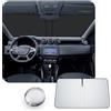 CDEFG [Aggiornamento] CDEFG Compatibile con Dacia Duster 2 2018-2023 Parasole Coperture Parabrezza Ombrellone Anteriore Parabrezza Auto Parasole Accessori