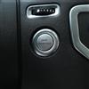 LLKUANG per LR4 Discovery 4 e Land Rover Range Rover Sport 10-13 Argento Motore Start Stop Interruttore a pulsante Copertura adesiva Accessori per auto in lega di alluminio