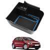 ASZSK Compatibile con V-w Polo AW Taigo 2018-2026, vano Portaoggetti per Console Centrale Organizer per bracciolo Sctola Controllo Centrale Bracciolo Boxes, V-w Polo Accessori Blu