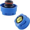 Orivin 46799364 Tappo del serbatoio di espansione del radiatore dell'auto blu compatibile con i modelli Fiat Alfa Romeo con struttura robusta