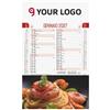 Calendario Gastronomia Personalizzate o neutre
