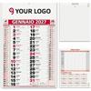 Calendario Olandese Elegant, 12 fogli, carta patinata 70gr Personalizzate o neutre