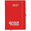 Sipec Agenda settimanale 2027 rigida 17x24cm PU con anello penna Personalizzate o neutre