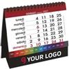 Calendario da Tavolo Desk Nero 16x14 cm 13 Mesi Carta Patinata Personalizzate o neutre