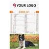 Calendario Cani e Gatti Trimestrale 12 fogli Personalizzate o neutre