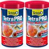 Tetra Pro Colour Multi-Crisps - Mangime per pesci di alta qualità con concentrato di colore per pesci belli e colorati, lattina da 500 ml (Confezione da 2)