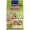Vitakraft Menu Vital, alimento completo per conigli nani, con erbe aromatiche e verdura, ricco in fibra grezza, senza zuccheri aggiunti (1x 1kg)