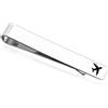Sudaporn Tieclip per pompiere golfista pilota agente immobiliare regali di compleanno bday cravatta bar in acciaio inossidabile per uomo accessori cravatta, Middle, acciaio inox, Non pietra preziosa