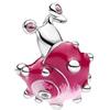 Feitery Charms Fiori Animali Compatibile Pandora Bracciali e Collane, Zirconia cubica