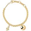 P D PAOLA PdPaola 32019938 - Bracciale da donna in argento 925 con zirconi, misura unica, Argento sterling, Nessuna pietra preziosa