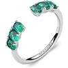 Brosway Anello Donna in Argento e Life Green | Collezione Fancy - FLG10C