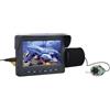 TRPLFGHZ Fotocamera da pesca, Kit video portatile for la pesca subacquea con telecamera e fish finder, 12 luci LED, lago, da 4,3 pollici(F008G-15M-W)