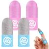 Generisch Game Finger Sleeve - da gioco con controllo touch, materiale ultra sottile e reattivo, protezione per il pollice che si al buio, prestazioni di scorrimento delicate, sessioni di