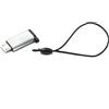 System-S Adattatore USB 3.1 tipo C femmina a 2.0 Micro B maschio Passante in grigio
