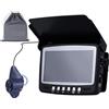 TRPLFGHZ Fotocamera da pesca, Fish Finder con monitor IPS da 4,3 pollici for telecamera pesca sul ghiaccio Fisherman HD 1000 Line 8 luci a infrarossi che possono essere accese/spente(15M)
