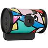 ZiStarlilife 1080P HD per mini fotocamera con schermo IPS da 147 pollici, portachiavi portatile per viaggi e vlog quotidiano, supporta scheda TF da 128 GB, design retrò ricaricabile USB-C in giallo