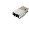 System-S Adattatore USB 3.1 tipo C femmina a 2.0 tipo A maschio in antracite