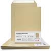 Netuno 25 buste spedizione marrone formato C4 22,9 x 32,4 cm 90g buste commerciali a sacco grandi a4 senza finestra per lettere documenti fatture corrispondenza aziendale