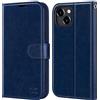 OCASE Custodia iPhone 15 Plus, Cover iPhone 15 Plus Interno TPU Antiurto Portafoglio [RFID Blocking] [Carta Fessura] [Supporto Stand] Custodie in Pelle per iPhone 15 Plus (6,7 Pollici) - Blu
