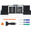 KXRSII A2113 Batteria per MacBook Pro 16 '' A2141, uscita 2020 2019, EMC 3347, MVVL2 MVVL2LL/A MVVM2 MVVM2LL/A MVVJ2 MVVJ2LL/A MVVK2 MVVK2LL/A 11.36V 99.8Wh 8790mAh