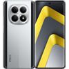 XIAOMI POCO M8 5G Smartphone, 8GB+512GB, Argento, 7.35mm Sottile, Design Curvo 3D, Processore Snapdragon® 6 Gen 3, Supporta Ricarica Turbo 45W, Caricabatterie Incluso