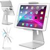 AboveTEK, Supporto Girevole in Alluminio per iPad Pro/Air/Mini - Supporto Doppio Braccio 6-13 per Tablet POS Kiosk iOS/Android, per Negozio/Ufficio/Cucina